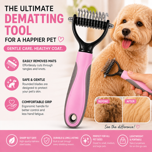 Nocta Deshedding Brush Double Sided